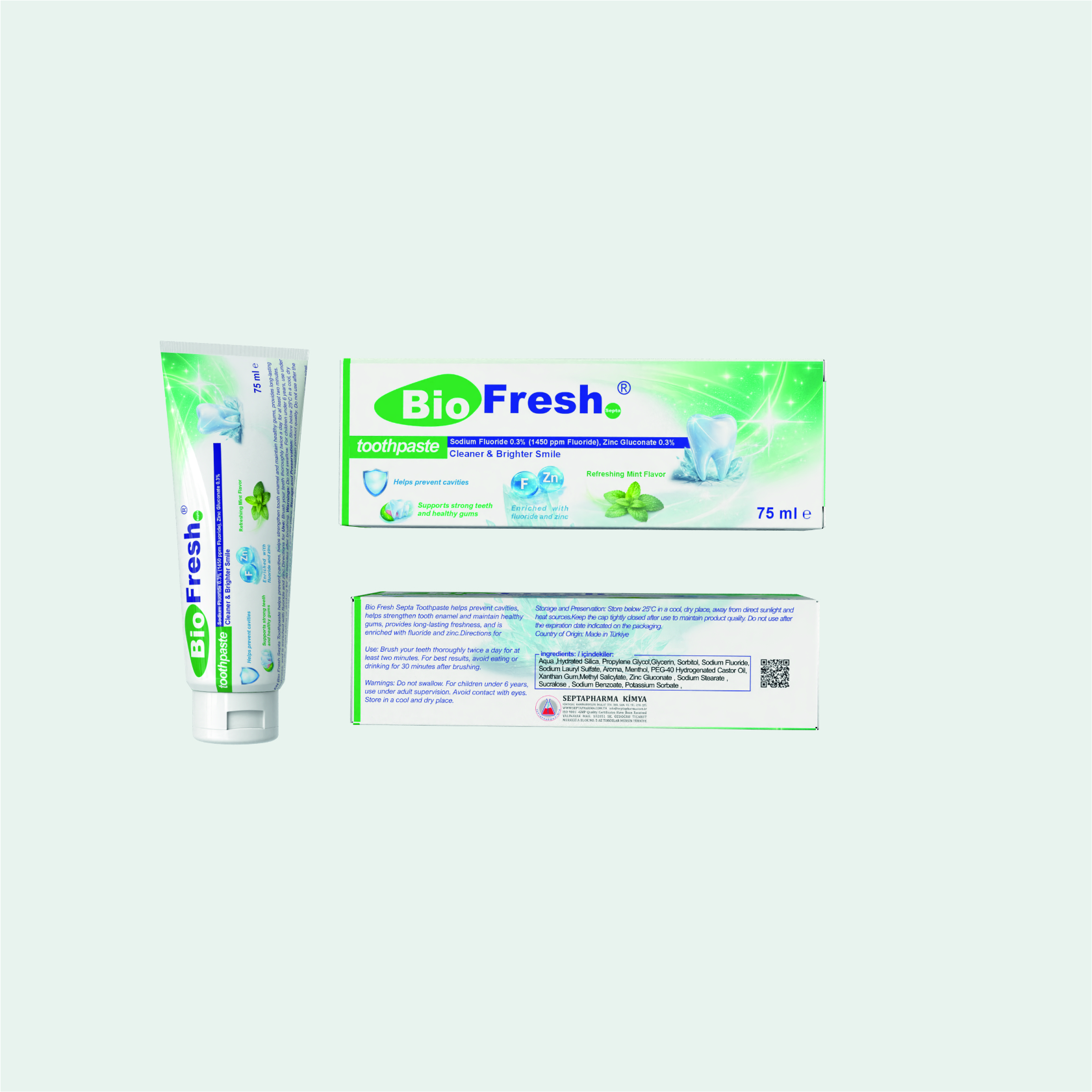 BioFresh Septa Toothpaste 75ml