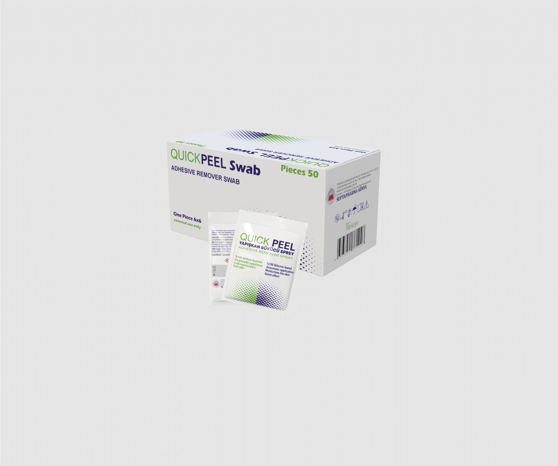 QUICK PEEL Swab
